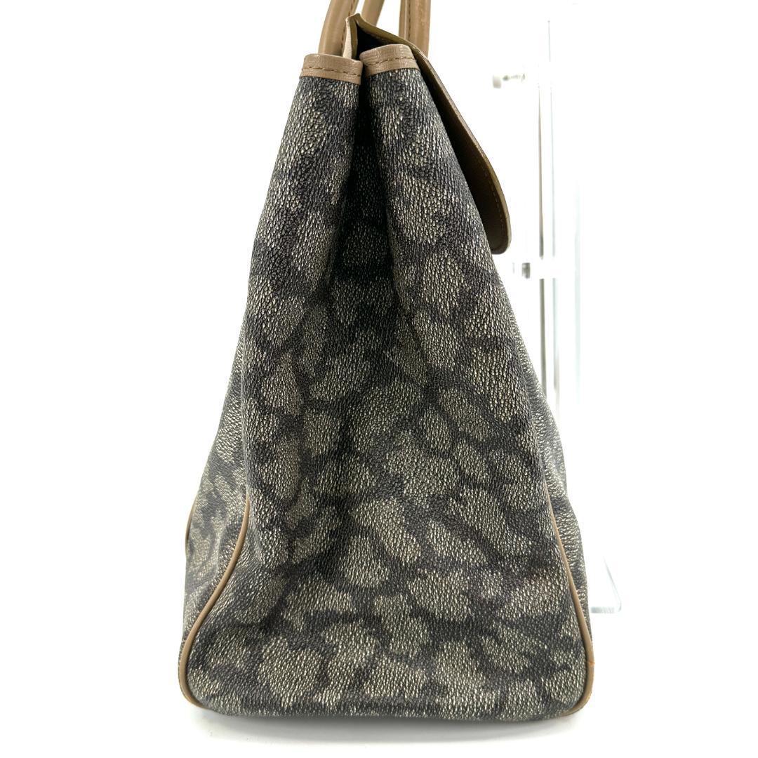 YSL ヴィンテージ　イブサンローラン　PVC　ハンドバッグ