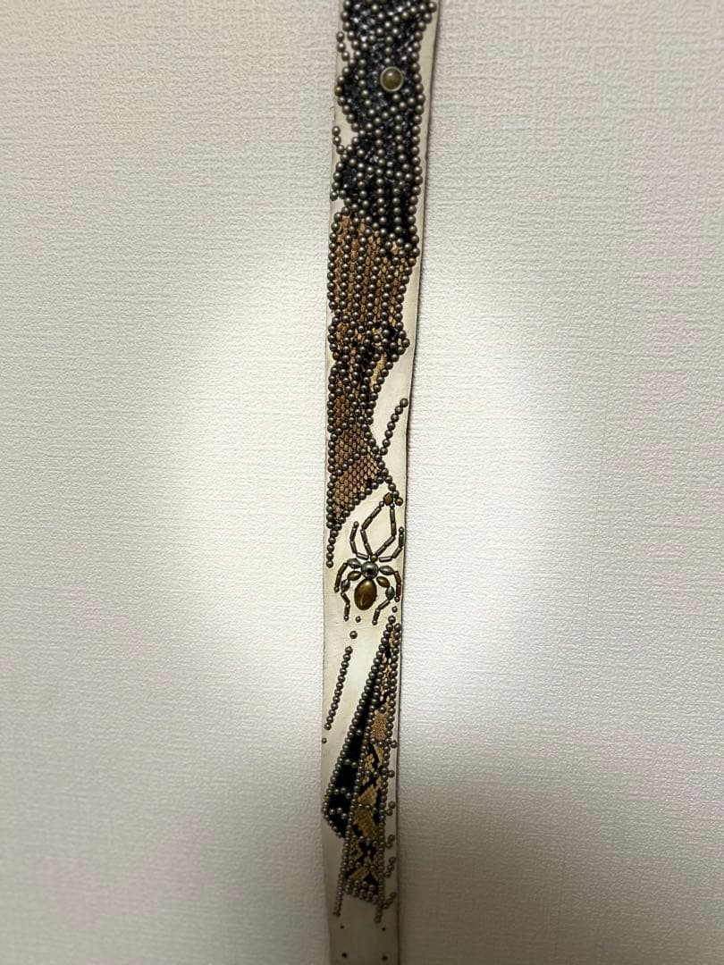 ウルフズヘッドタイプ　スパイダーウェブ　スタッズベルト