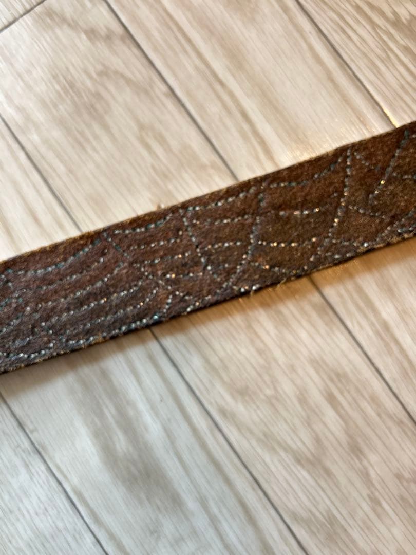 ウルフズヘッドタイプ　スパイダーウェブ　スタッズベルト