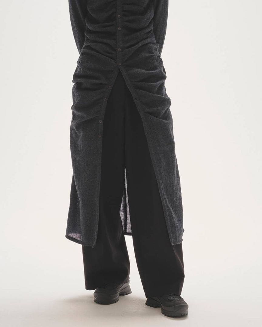 ワンピース TODAYFUL Wool Gather Shirtsdress