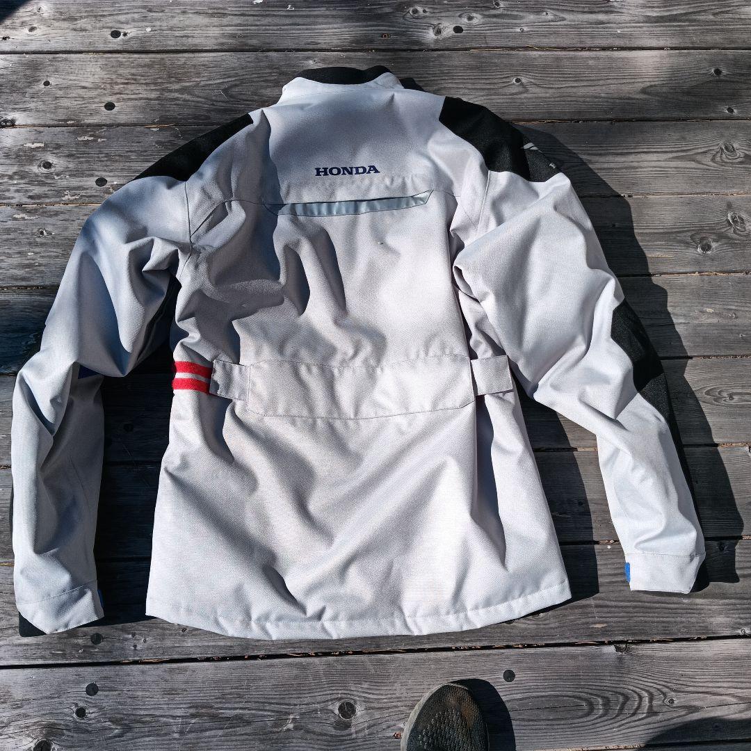 HONDA バイクジャケット 黒/白/青