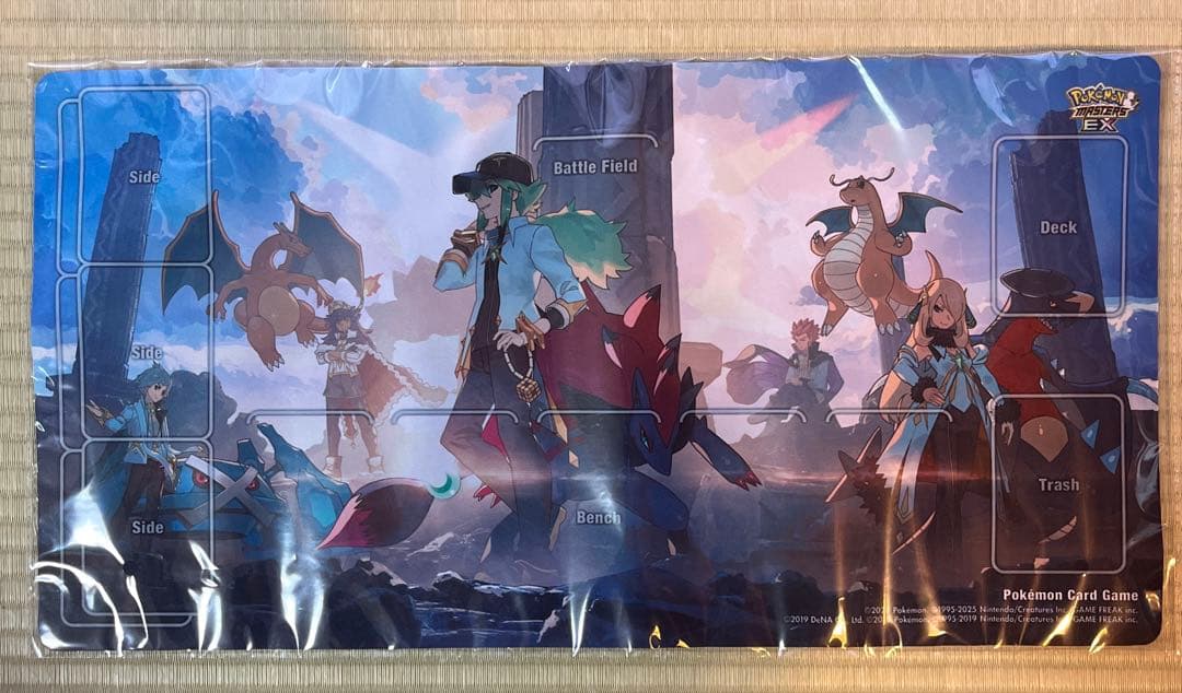 ポケモンマスターズEX アルコス覚醒者たち 未開封プレイマット