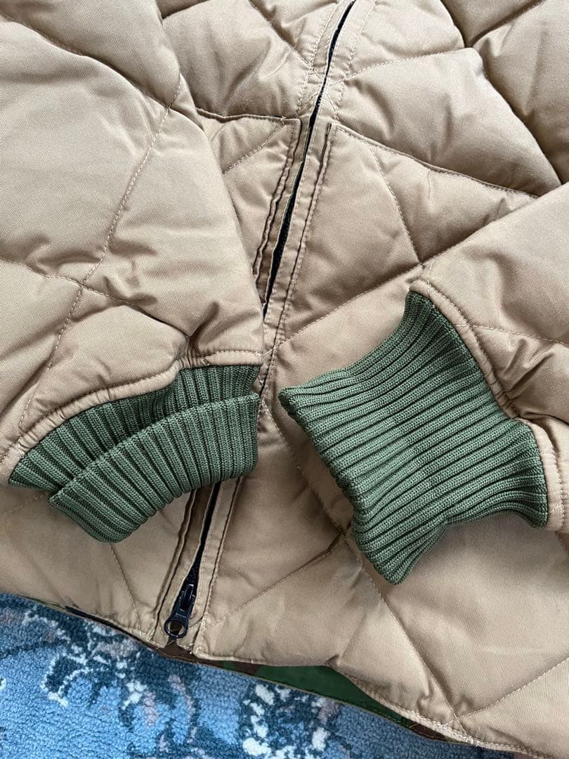 Crescent DownWorks キルティングジャケット M ベージュ