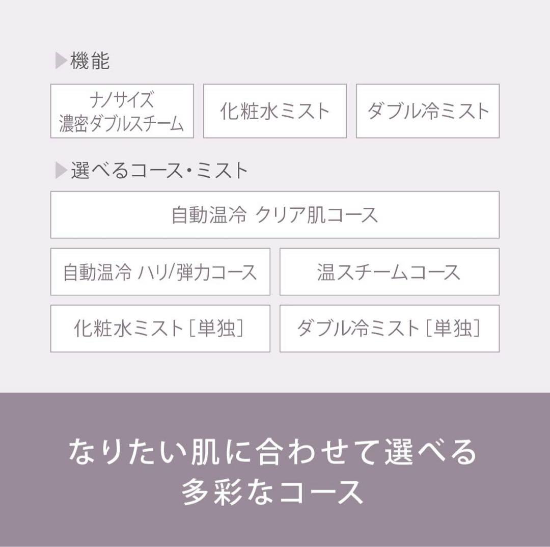 未使用✨パナソニック ナノケアスチーマー EH-SA0B ゴールド