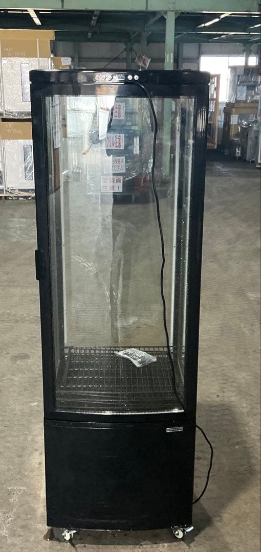 中古冷蔵4面ケースR4G-218SLB レマコム