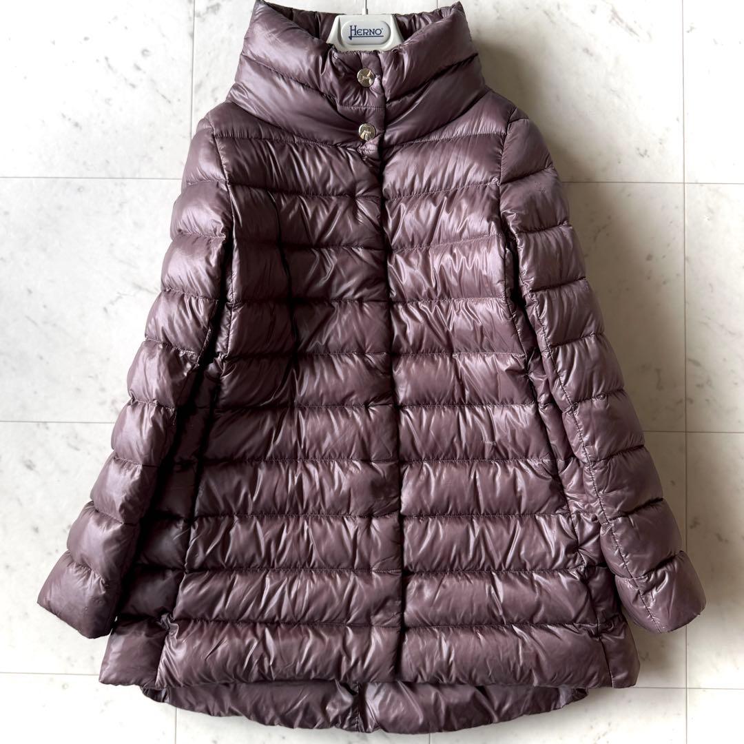 ヘルノ HERNO ボトルネックミドルダウンジャケット \
