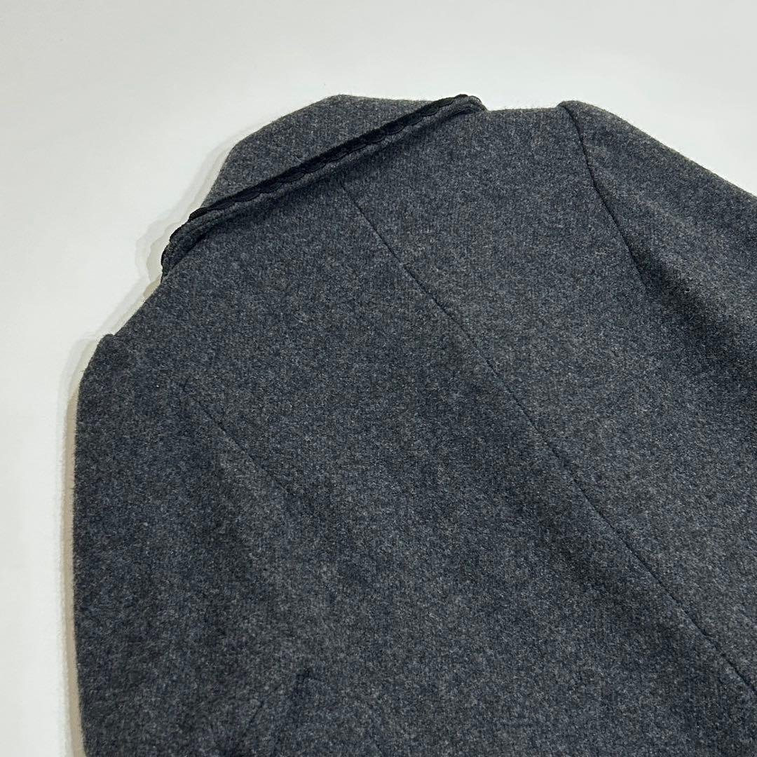 タオコムデギャルソン ウール ジャケット ベロア飾り AD2009