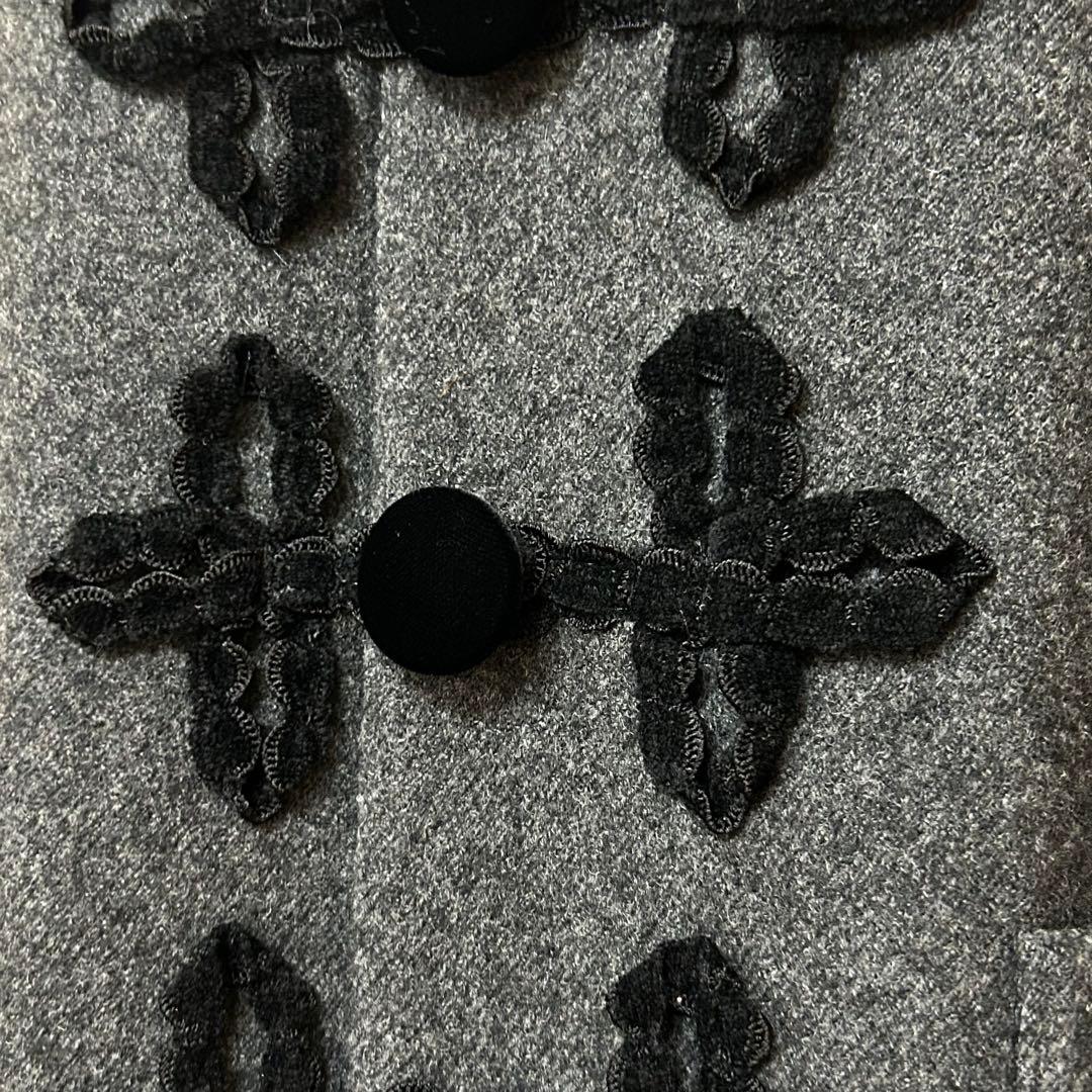 タオコムデギャルソン ウール ジャケット ベロア飾り AD2009