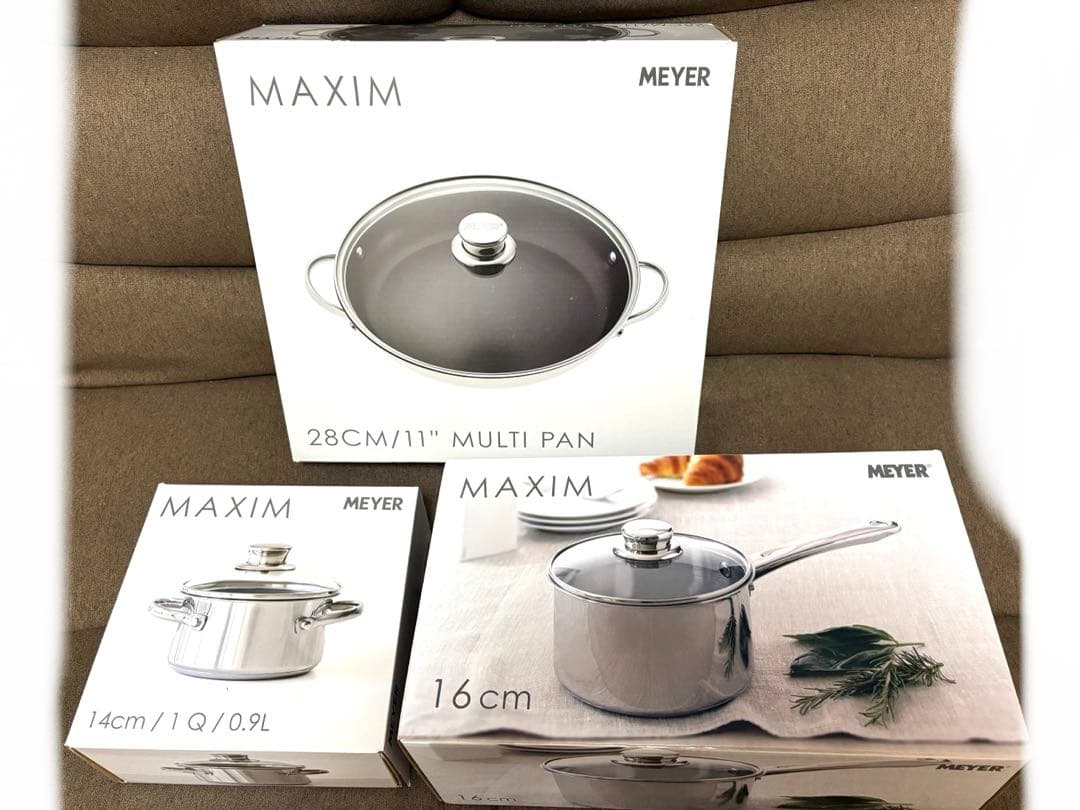 MEYER MAXIM マキシムSS オールラウンドパン 28cm 全３点セット