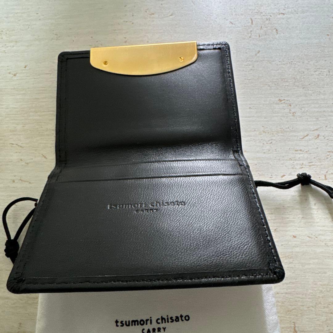 新品！tsumori chisato 猫耳名刺入れ 収納袋付き