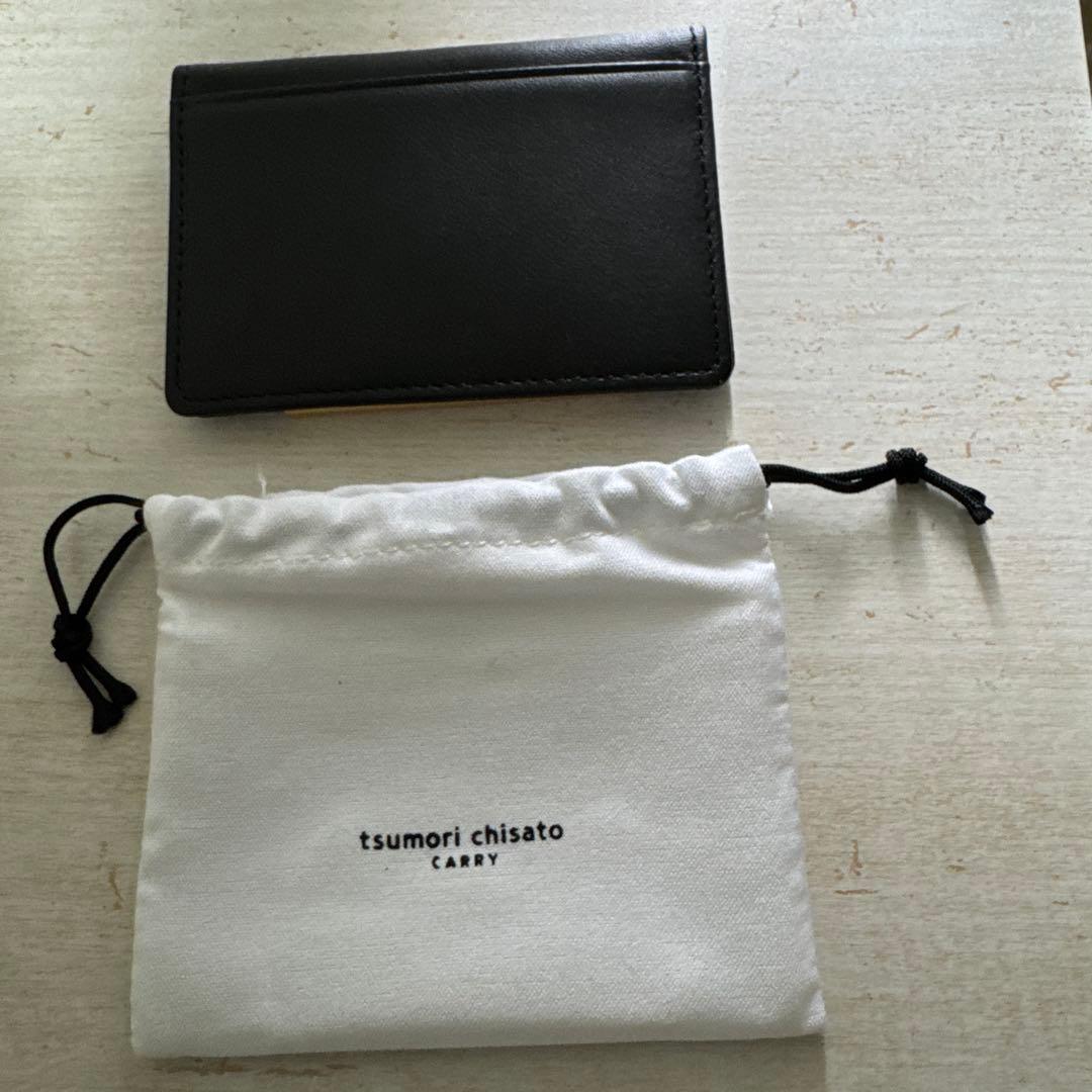 新品！tsumori chisato 猫耳名刺入れ 収納袋付き