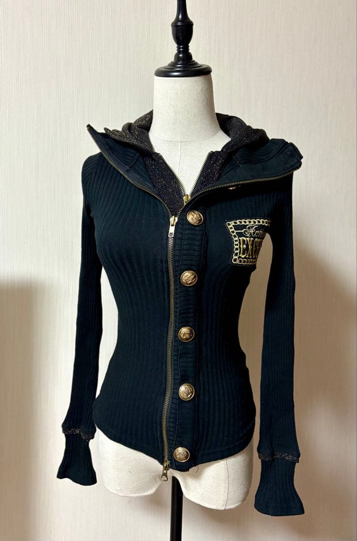 【正規品】元祖d.i.a フロントジップ トップス 平成 ギャルy2k