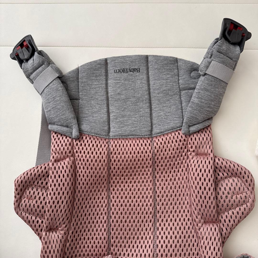 ベビービョルン　抱っこ紐　ダスティピンク　メッシュ　ハーモニー