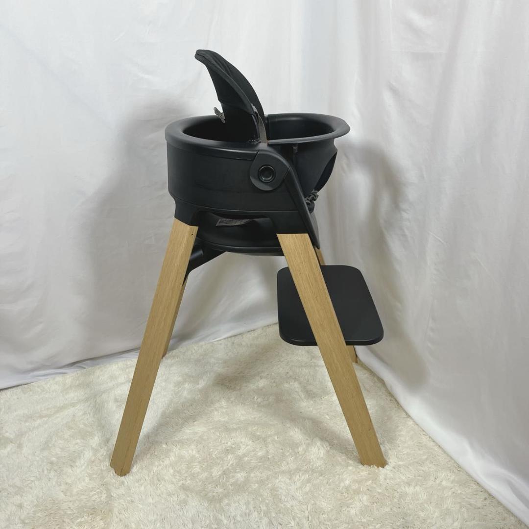 ☆人気☆ ストッケ ステップスチェア STOKKE Steps Chair 黒