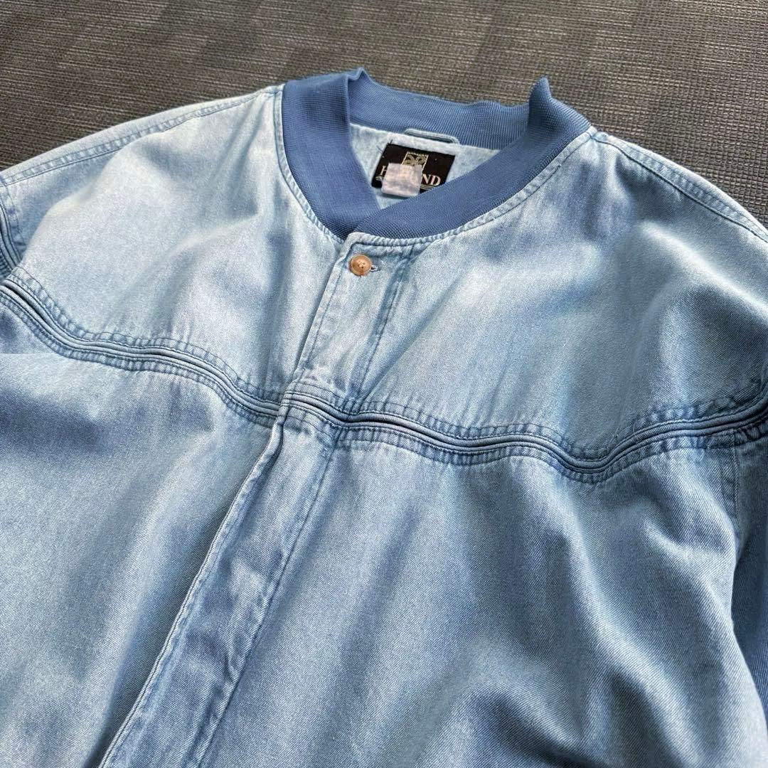 90s〜 HABAND denim cup shoulder jacket