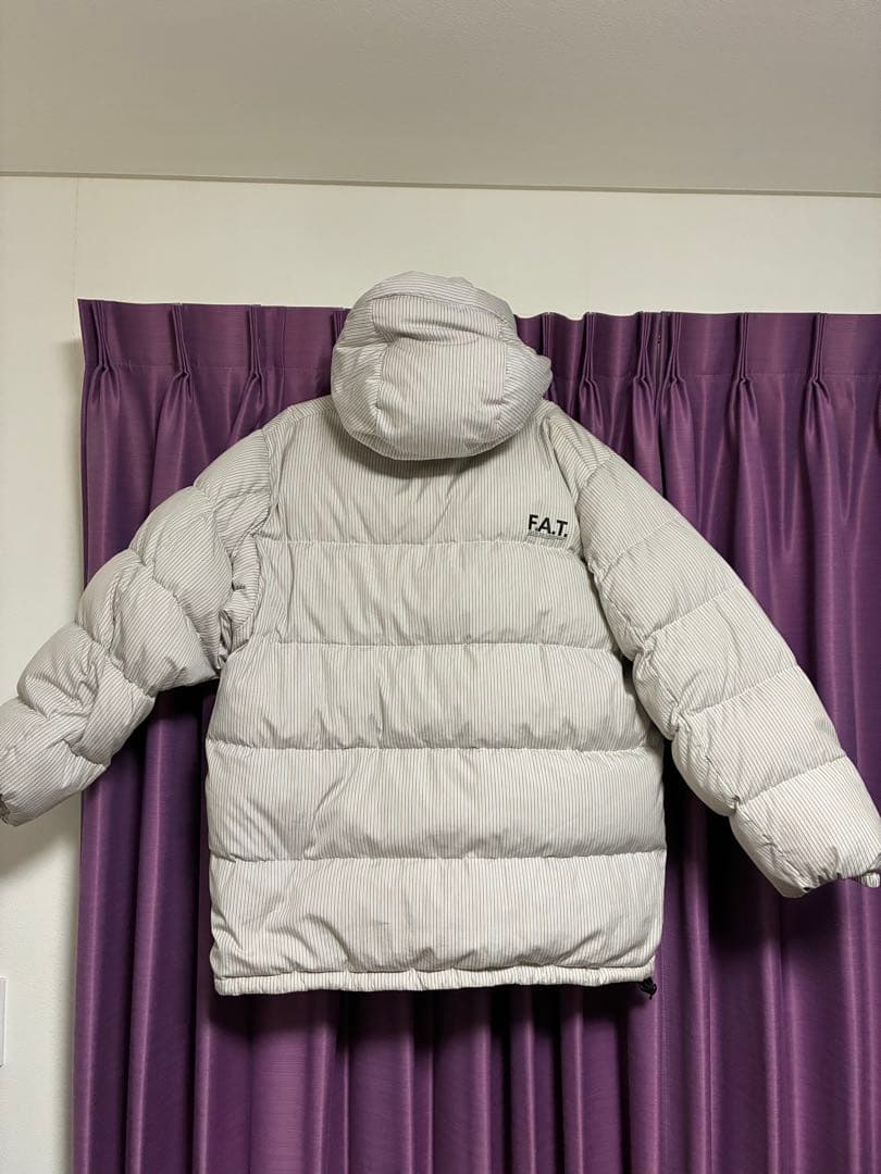 FAT DUBRIPE ダウンジャケットパーカー　skinny