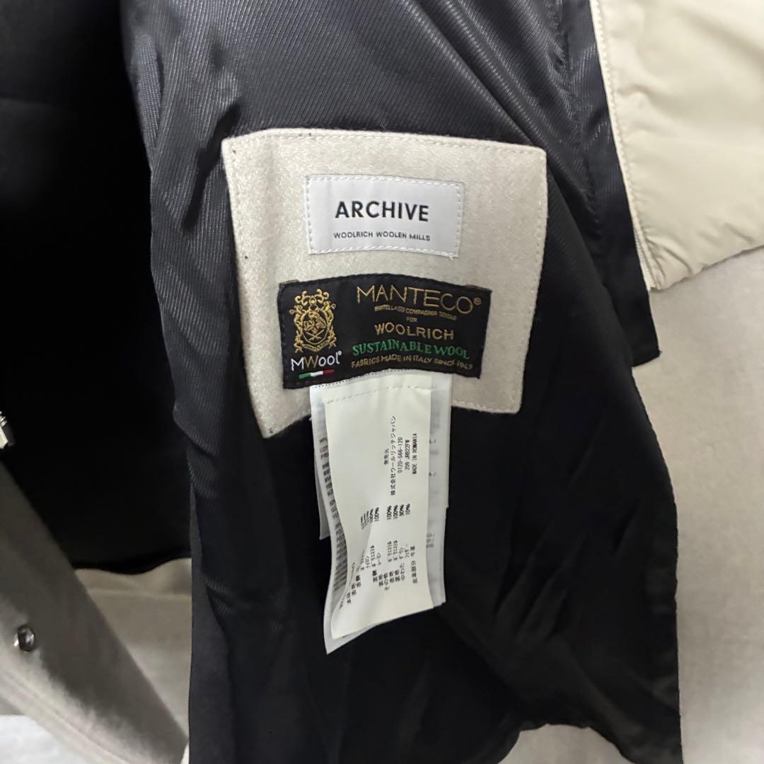 【美品】 IENA WOOLRICH ウールリッチ2in1ダウン フードコート