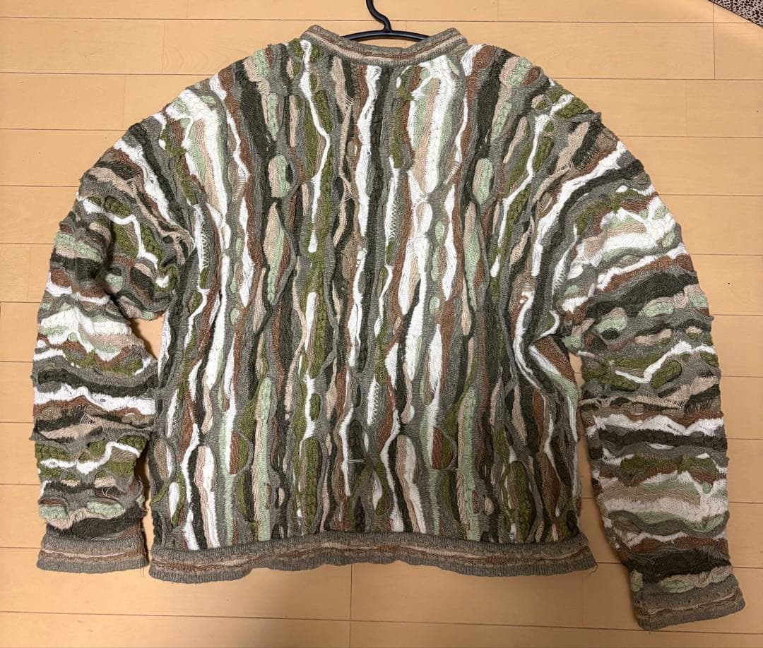a*o様 Coogi ニットセーター Lサイズ グリーン系
