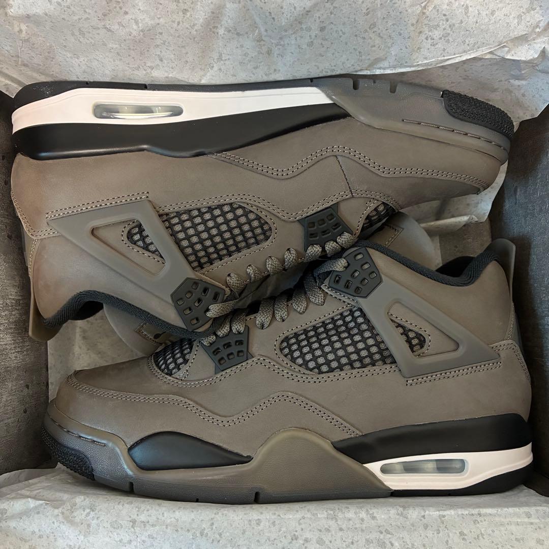 新品 ナイキ エアジョーダン4 レトロ ケイブストーン 28cm
