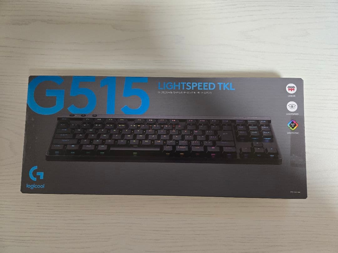 【即日発送】Logicool G515 LIGHTSPEED TKL リニア赤軸