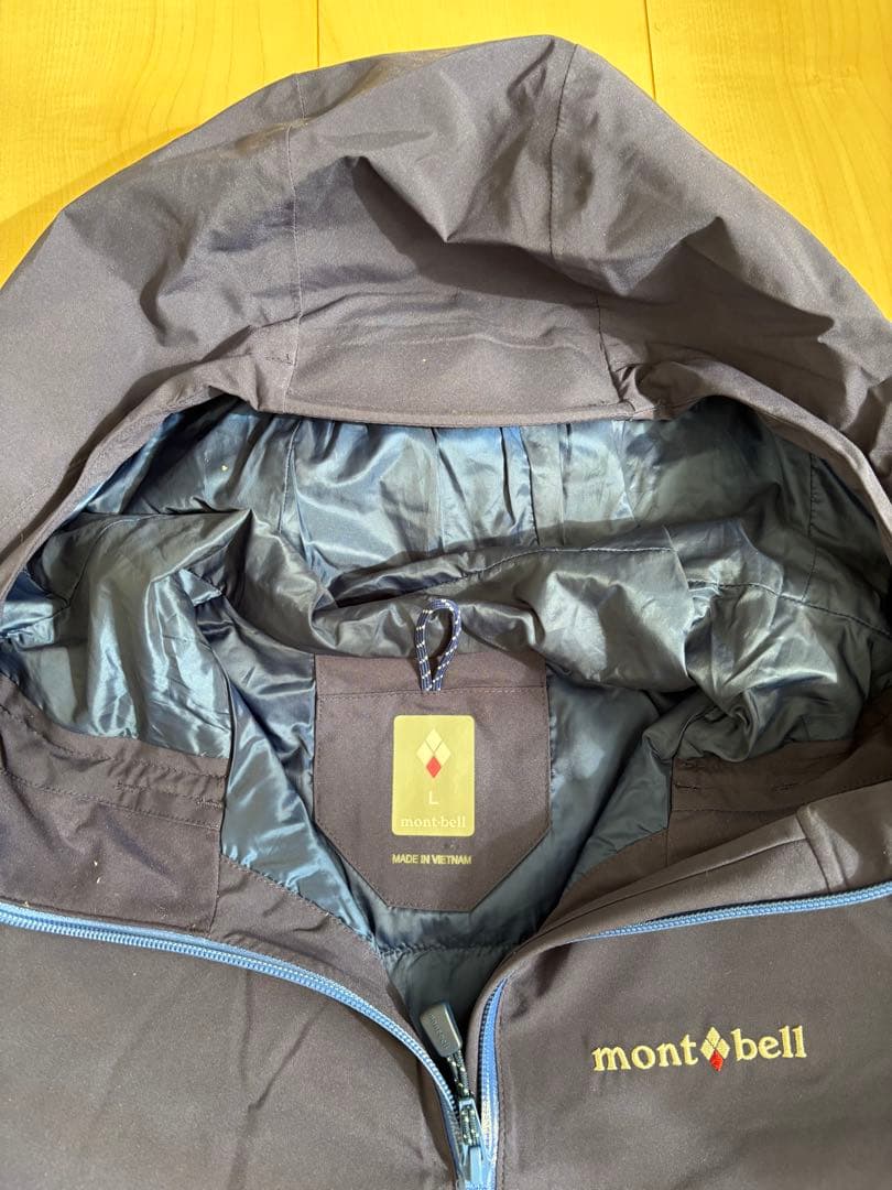 montbell スキーウェアセット ネイビー