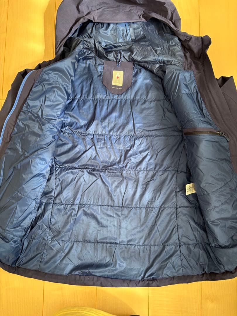 montbell スキーウェアセット ネイビー