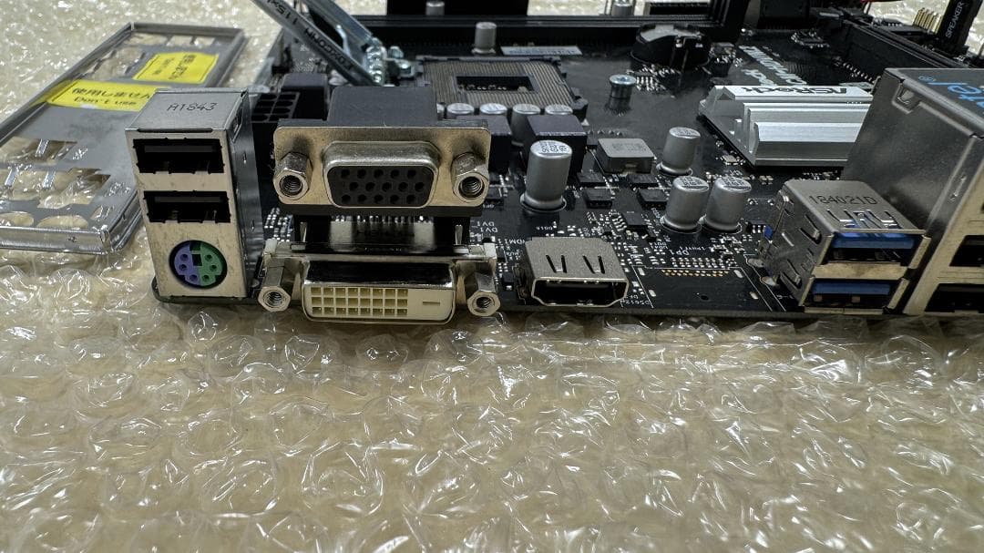 グラフィックボード・グラボ・ビデオカード H310CM-HDV/M.2+GTX1050 2G+Core i7-8700