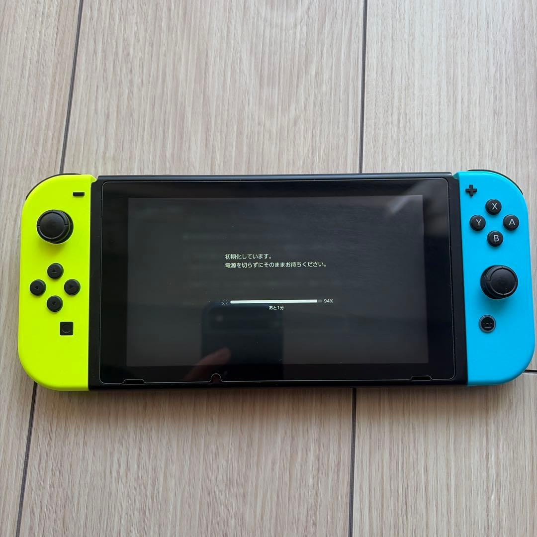 Nintendo Switch ネオンイエロー/ブルー 本体
