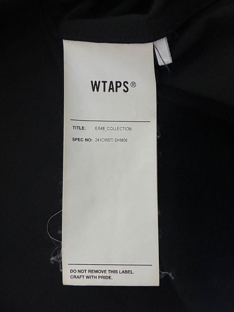 WTAPS ダブルタップス 24SS 241CWDT-SHM06