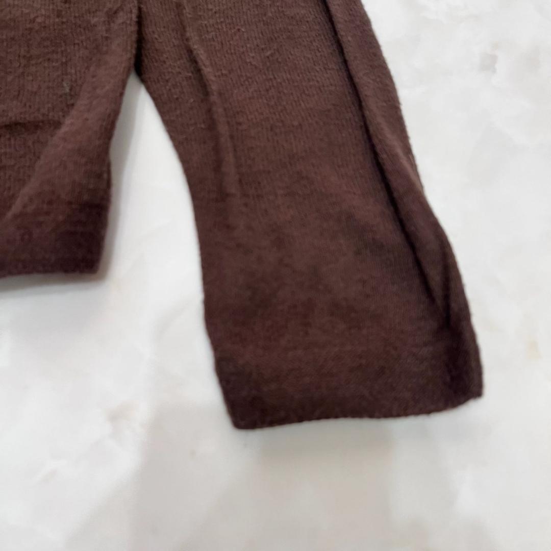 45R　コットン ハイネックニット 超ガーゼ セーター　タートルニット　薄手