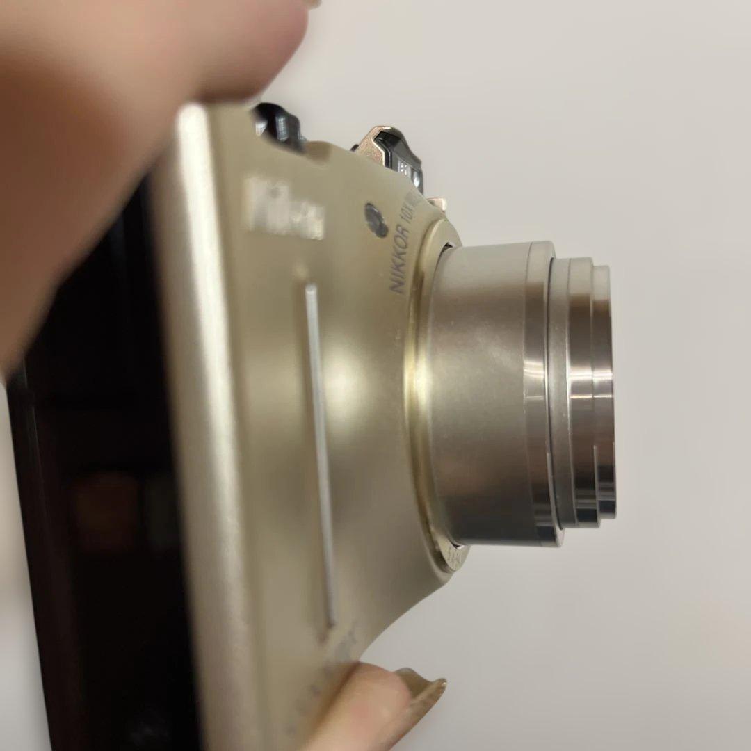 Nikon COOLPIX S8100 ゴールド コンデジ　ニコン