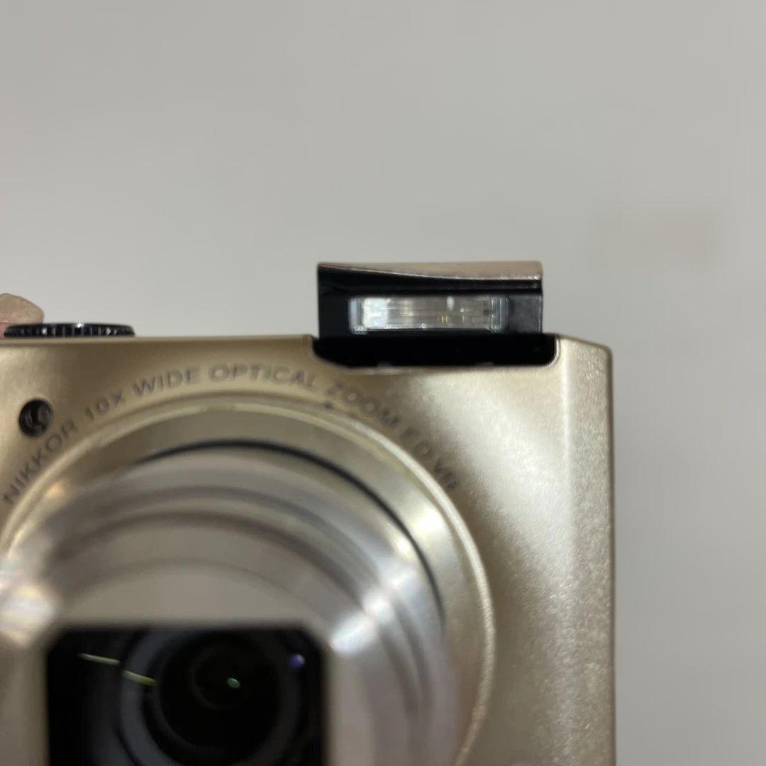 Nikon COOLPIX S8100 ゴールド コンデジ　ニコン