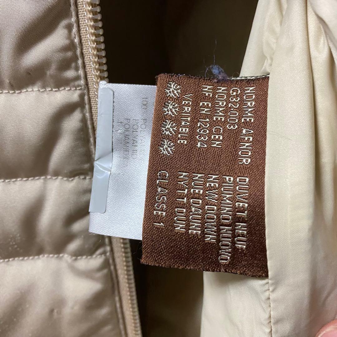 【国内正規品】moncler モンクレール　ダウンコート　ベージュ　ダウン