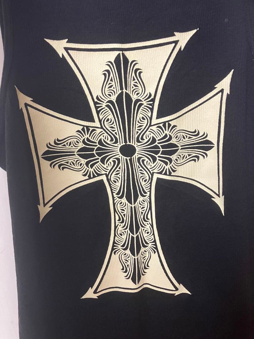 A&G クロムハーツ　正規品　USA製十字架デザイン　タンクトップ　y2k
