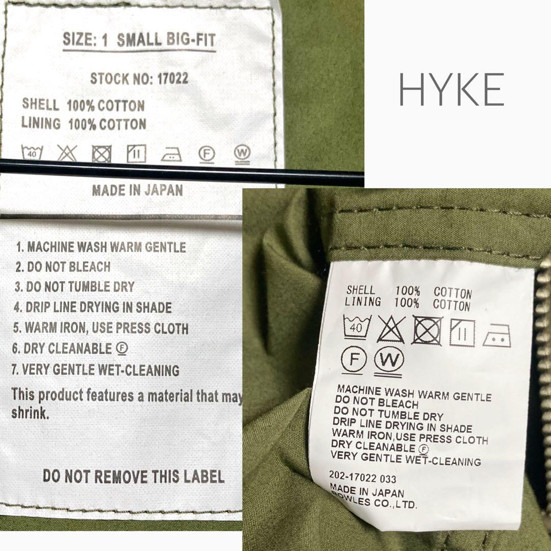 777サマ専美品 未使用 ハイク HYKE M-51 TYPE FIELD