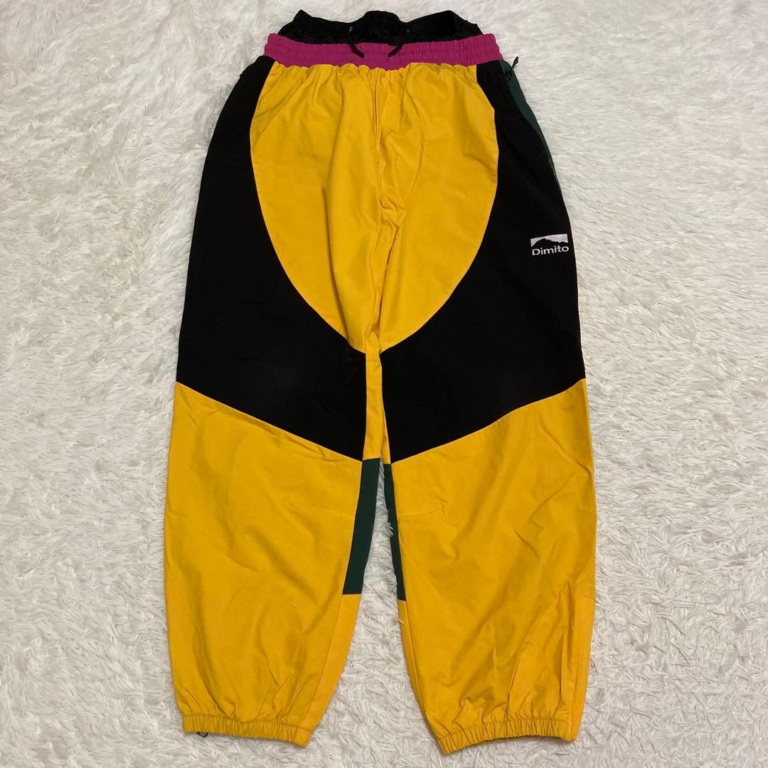 Dimito セットアップ 上下 スノーボード ウェア イエロー 韓国 XL