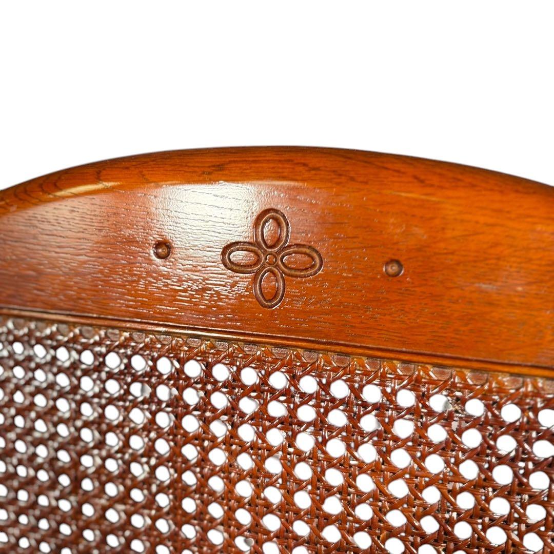 HR642 【希少デザイン】三越ブルージュ　 ダイニングチェア