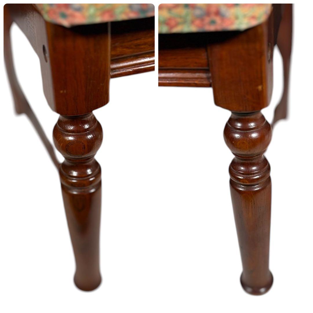 HR642 【希少デザイン】三越ブルージュ　 ダイニングチェア