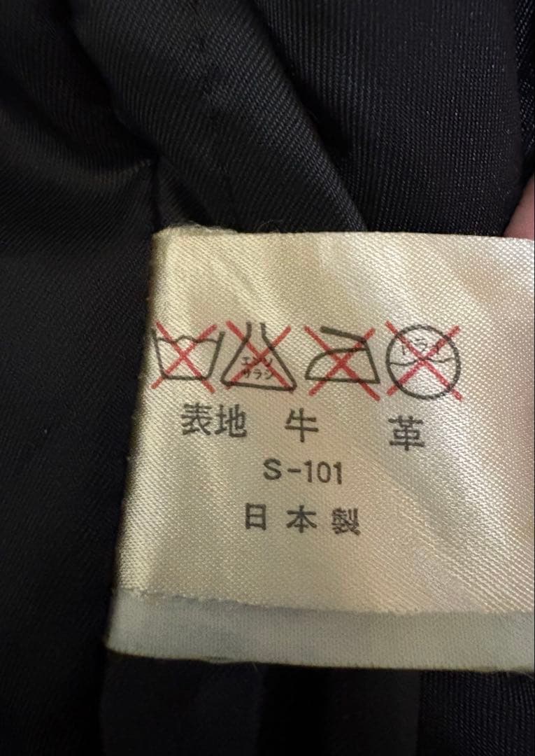 日本製 身幅61着丈64袖丈78 牛革レザー a2フライトジャケット ショート丈