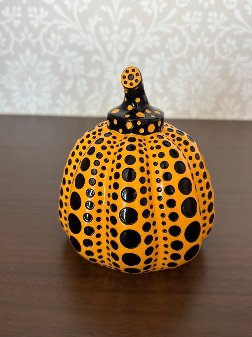 草間彌生　パンプキン　オブジェ　 松本市美術館購入