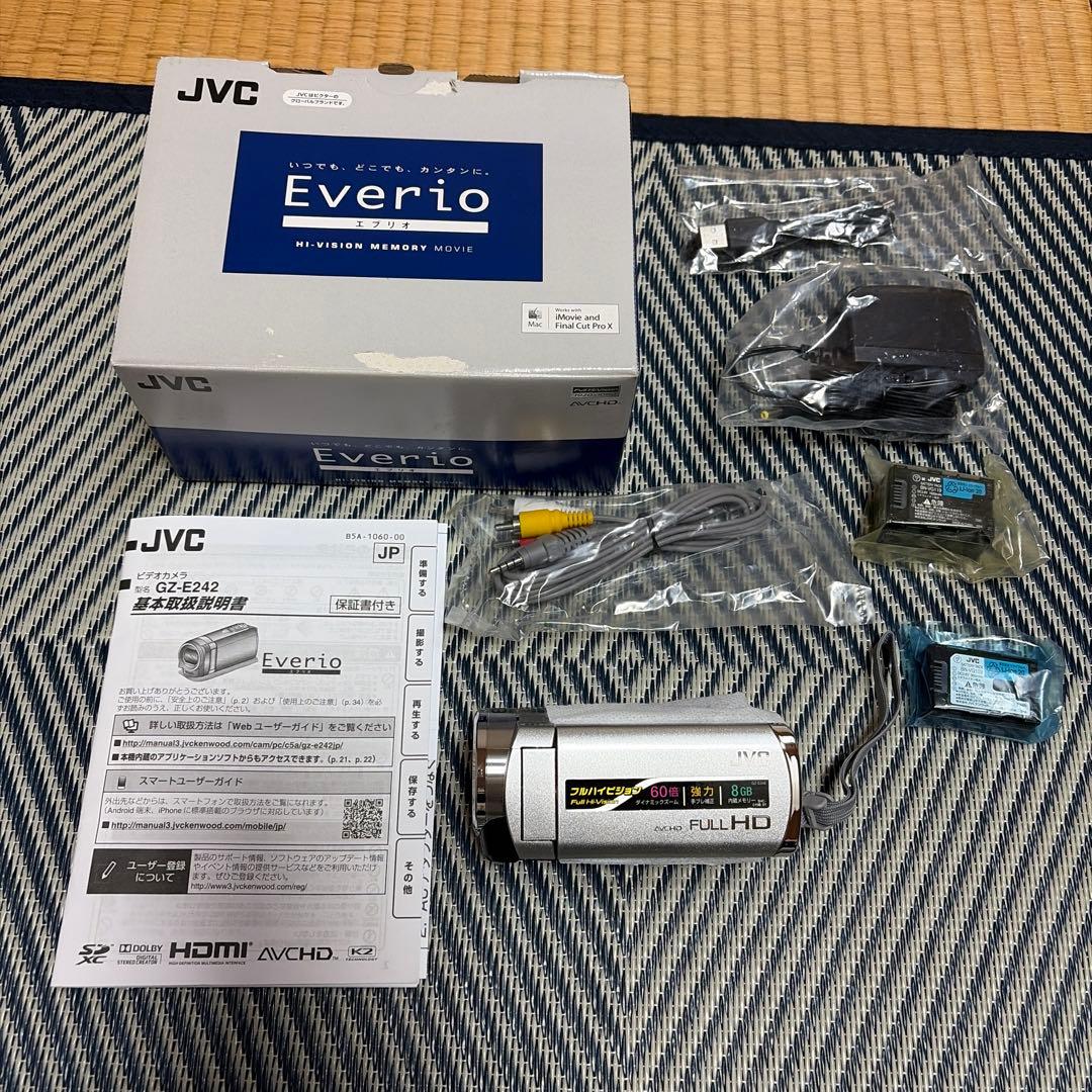 JVC Everio フルHDビデオカメラ