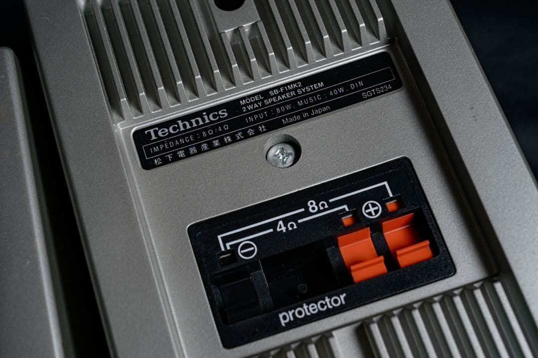 【コンデンサ交換済！】Technics SB-F1mk2 スピーカー