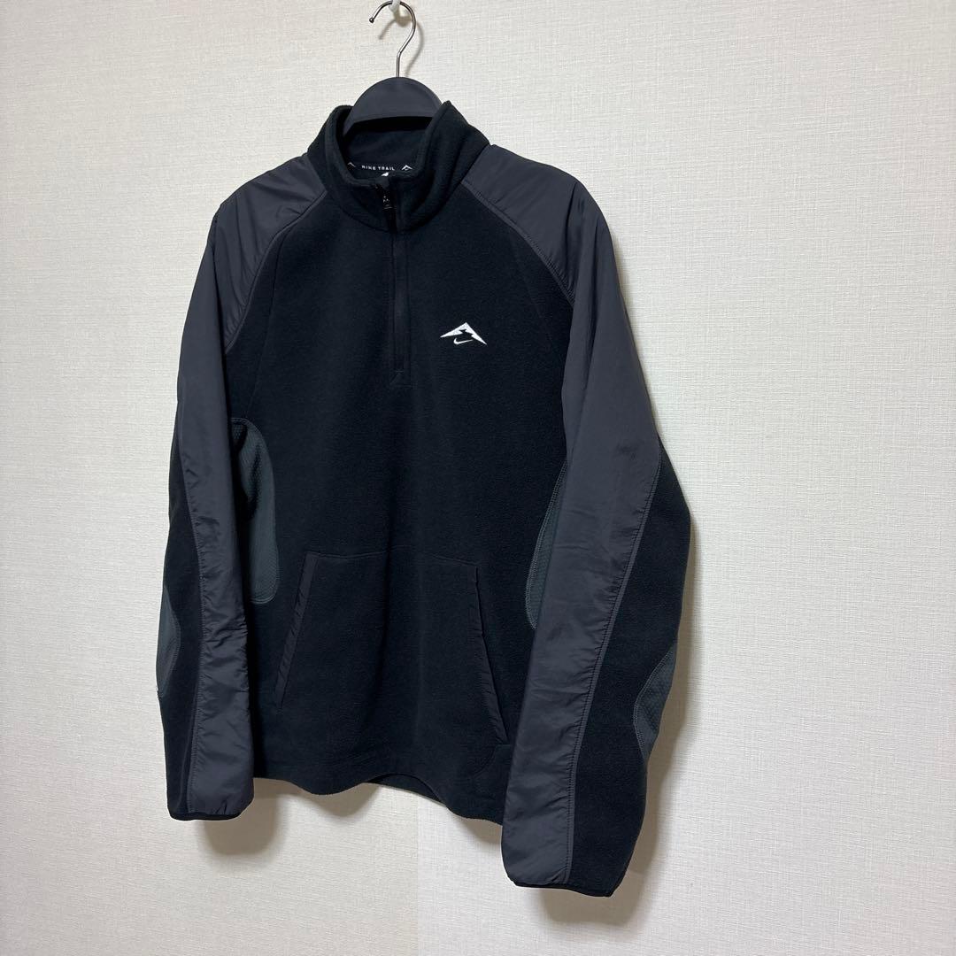 Nike TRAIL POLARTEC 1/4 ZIP FLC ランニングトップ