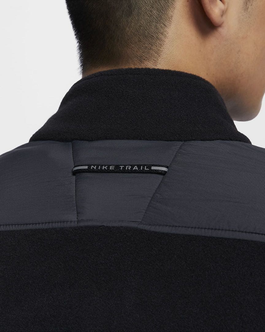 Nike TRAIL POLARTEC 1/4 ZIP FLC ランニングトップ