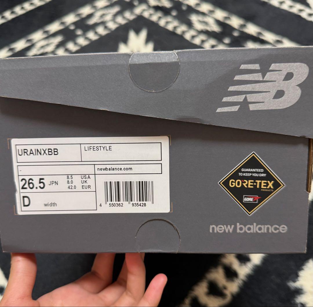 New Balance URAINXBB 26.5cm ブラック