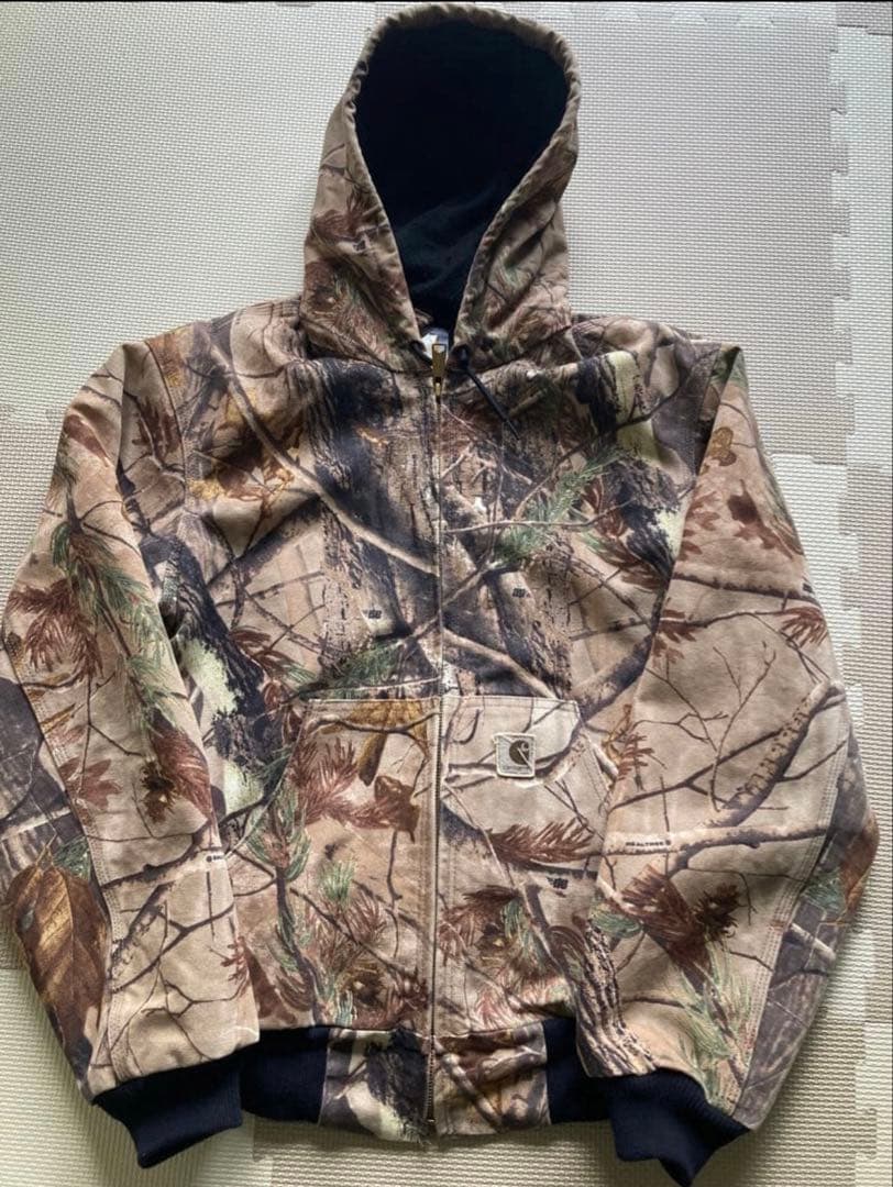 Carhartt カーハート アクティブジャケット リアルツリー J221CAP