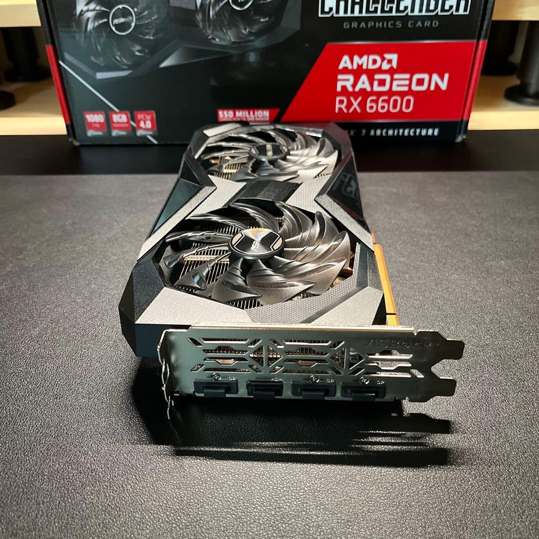 グラフィックボード・グラボ・ビデオカード ASRock AMD Radeon RX 6600 8GB