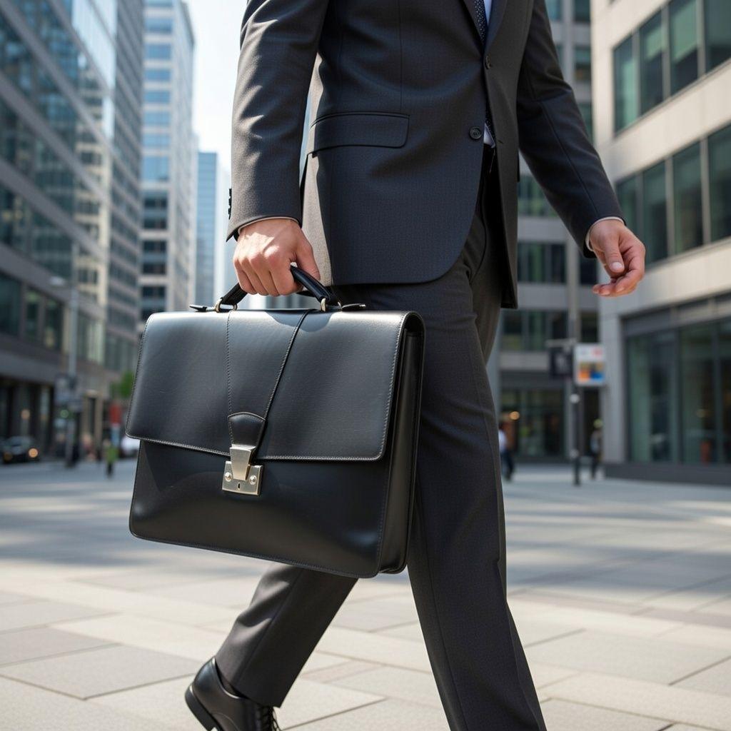 Cartier カルティエ パシャブリーフケース ビジネスバッグ 黒