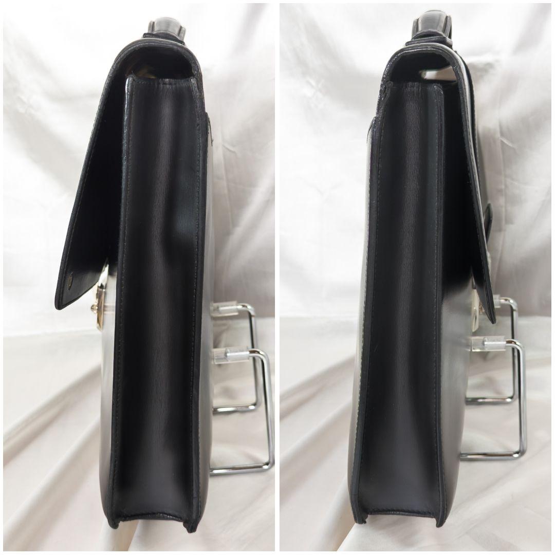 Cartier カルティエ パシャブリーフケース ビジネスバッグ 黒