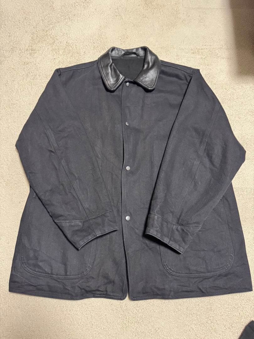 p*@様 comoli denim leather work jacket 2